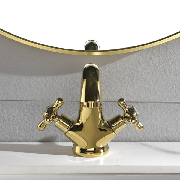 KISRAIS Vessel Sink Faucet 2-handle Bathroom Faucet with Drain Assembly